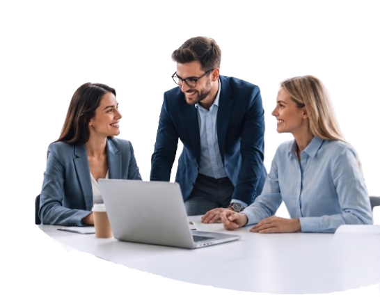 Team collaborating